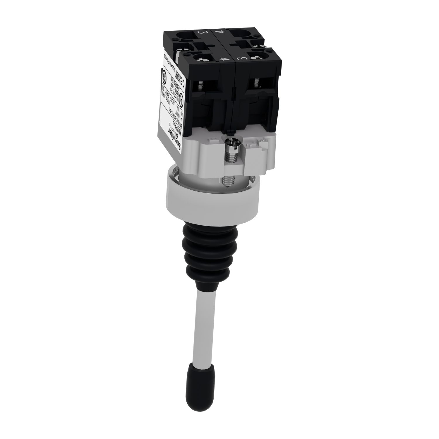 Picture of Complete joystick controller, Harmony XD2, 22mm, 2 directions, 1NO per direction, with return position 0