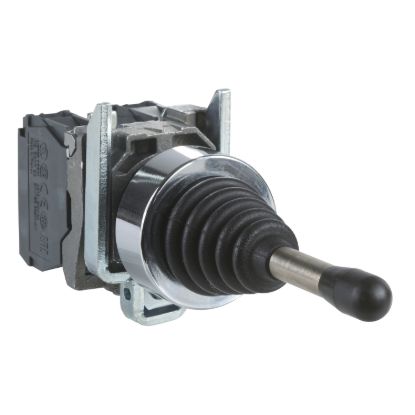 Picture of Joystick controller, Harmony XB4, metal, 22mm, 2 directions, spring return, 1NO