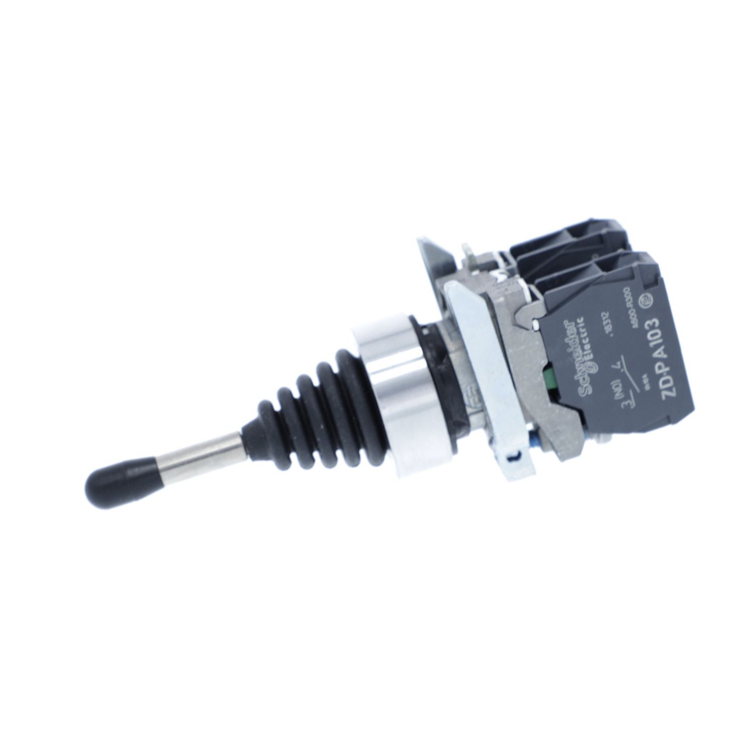 Picture of Joystick controller, Harmony XB4, metal, 22mm, 4 directions, spring return, 1NO