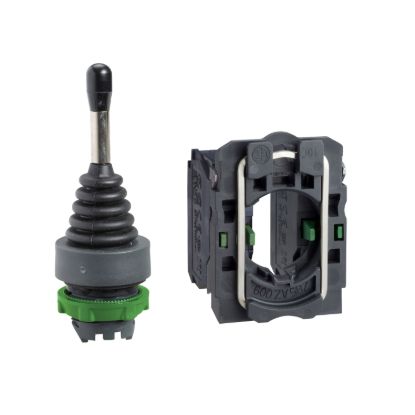 Picture of Joystick controller, Harmony XB5, 22mm, 2 direction, spring return, 1NO per direction