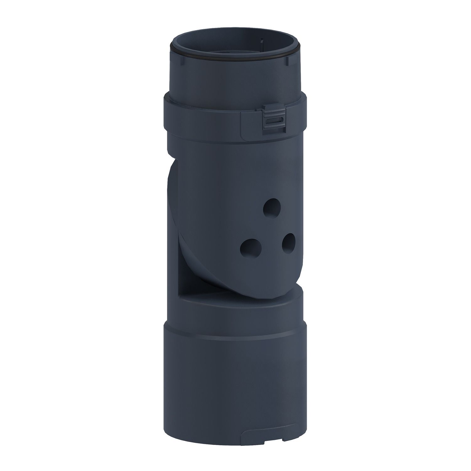 Picture of Flexible mounting unit for use on horizontal or vertical support for modular tower lights, Harmony XVU, black, 60mm