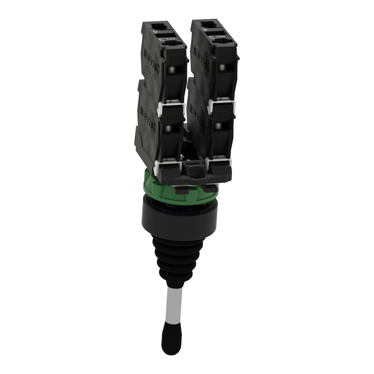 Picture of Joystick controller, Harmony XB5, 22mm, 4 direction, spring return, 1NO per direction