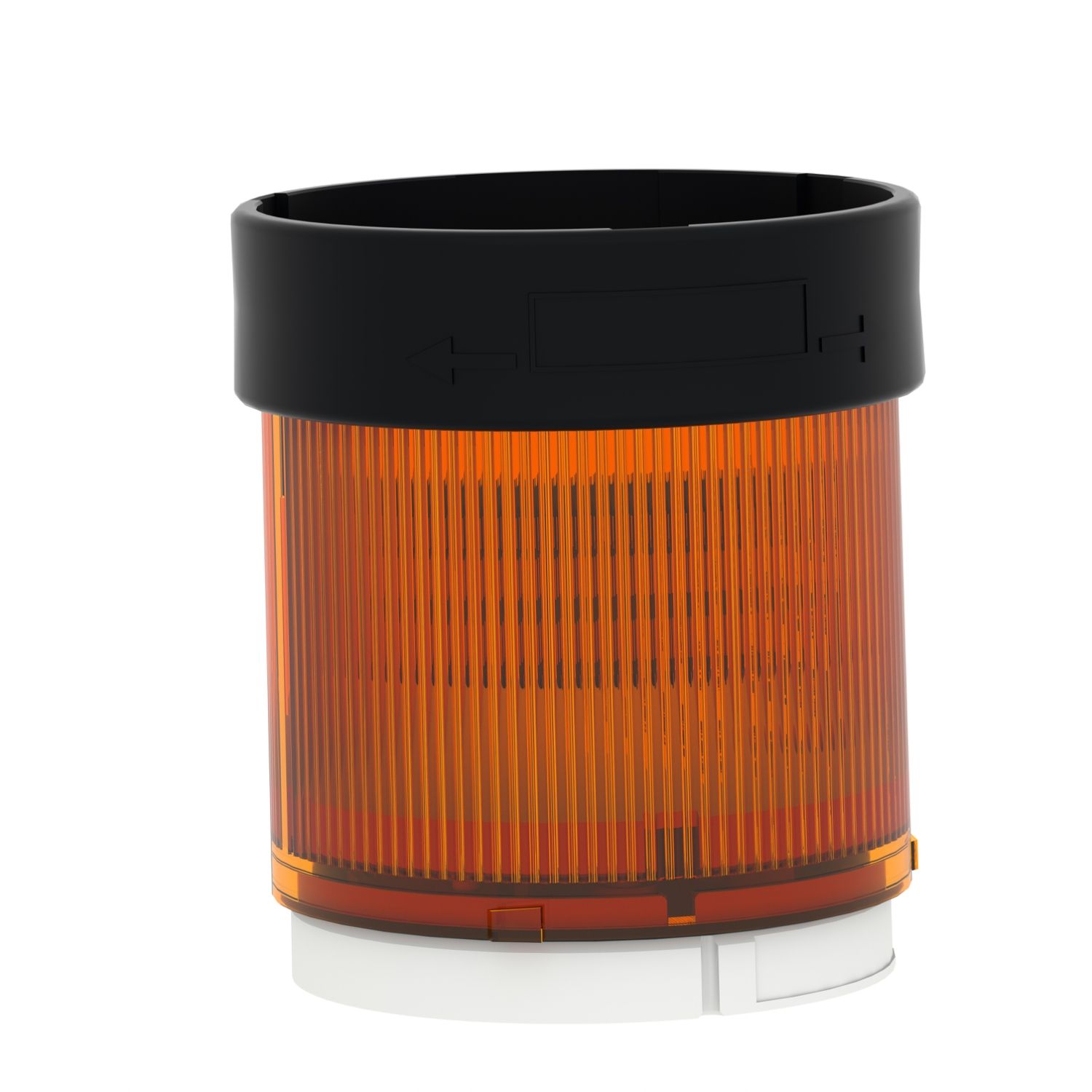 Picture of Indicator bank, Harmony XVB, illuminated unit, plastic, orange, 70mm, steady, integral LED, 24V AC/DC
