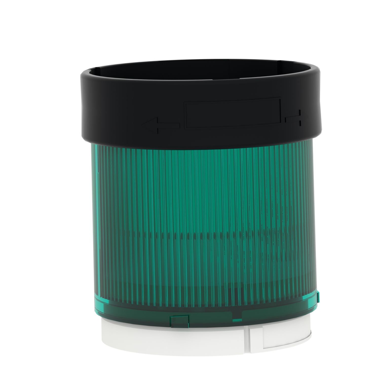 Picture of Indicator bank, Harmony XVB, illuminated unit, plastic, green, 70mm, steady, bulb or LED not included, 250V