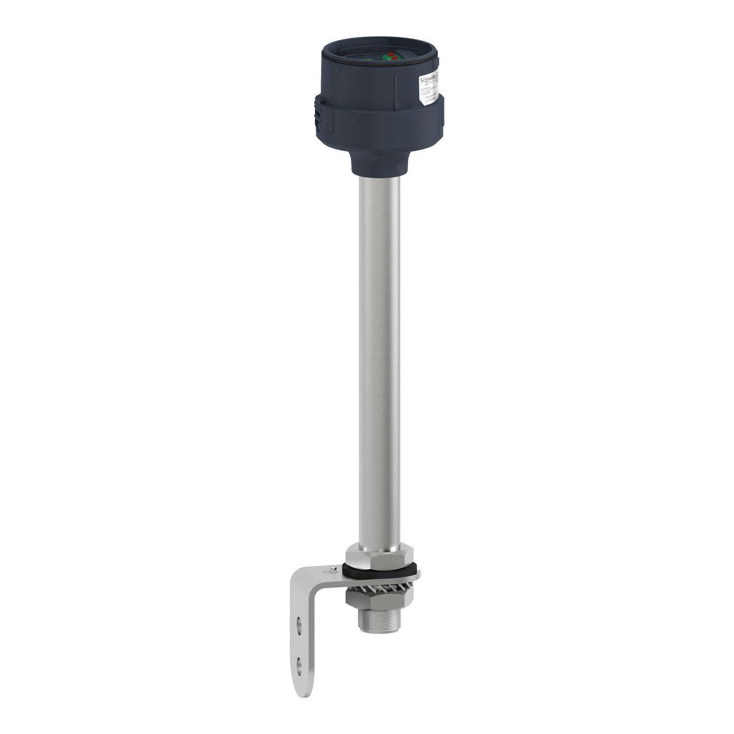 Picture of Fixing metal bracket with 250mm aluminium pole for modular tower lights, Harmony XVU, black, 60mm