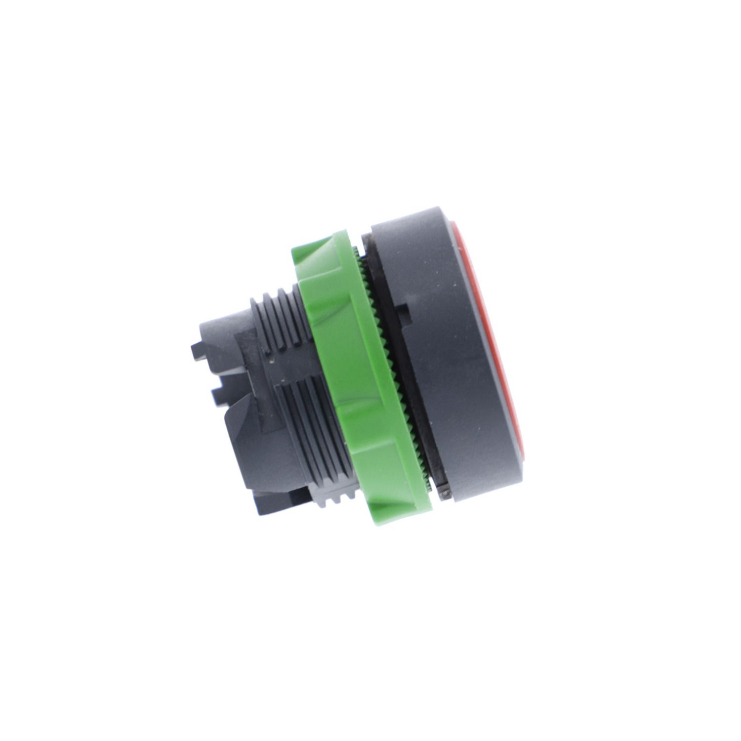 Picture of Push button head, Harmony XB5, plastic, flush, red, 22mm, spring return, unmarked