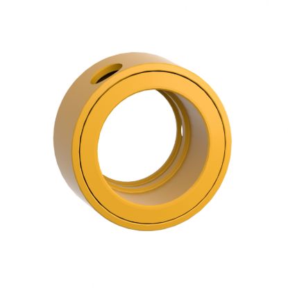 Picture of Padlocking kit, Harmony XB4, for 22mm emergency stop push button, yellow