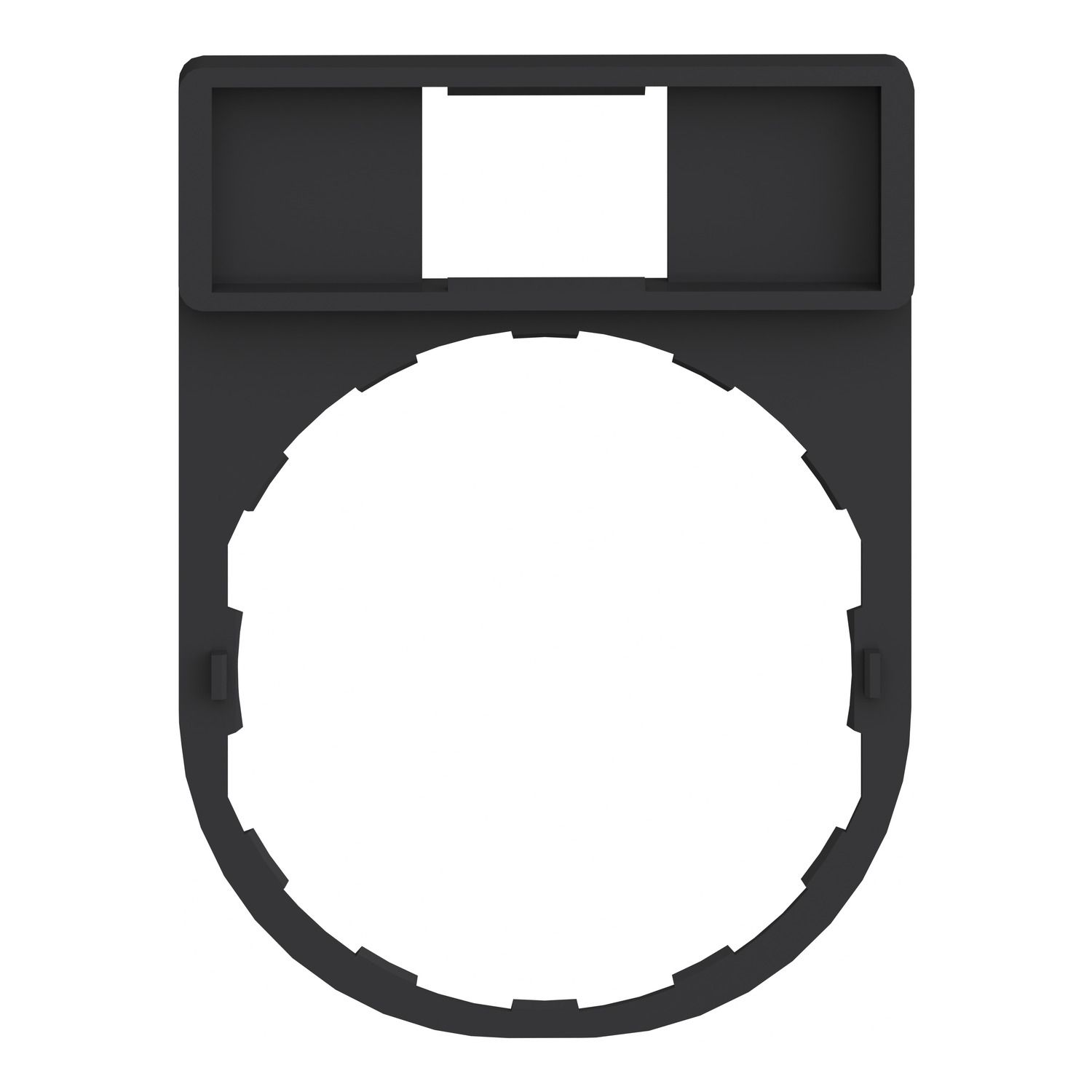 Picture of Legend holder 30x40mm, Harmony XB4, plastic, without legend 8x27mm