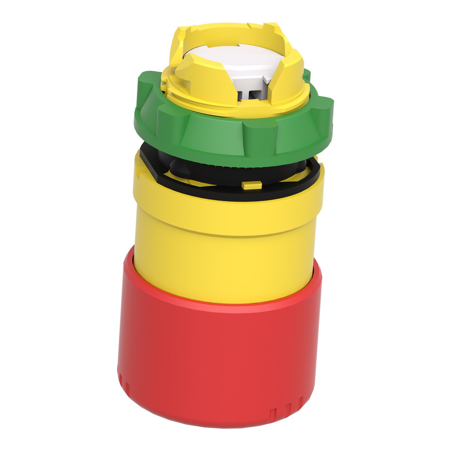 Picture of Emergency stop head, Harmony XB5, switching off, plastic, red mushroom 30mm, 22mm, trigger latching turn to release