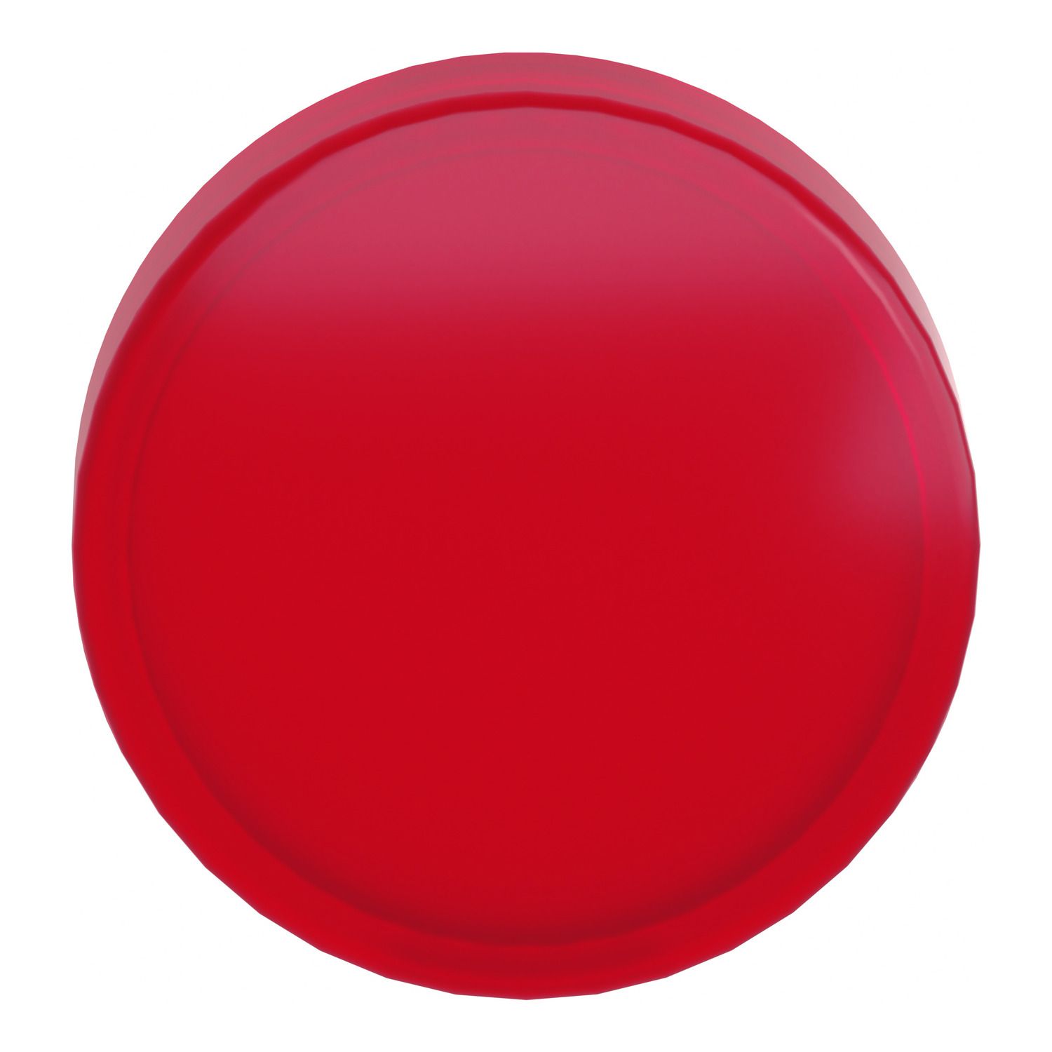 Picture of Head for pilot light, Harmony XB4, Harmony XB5, red, 22mm, universal LED, plain lens, unmarked