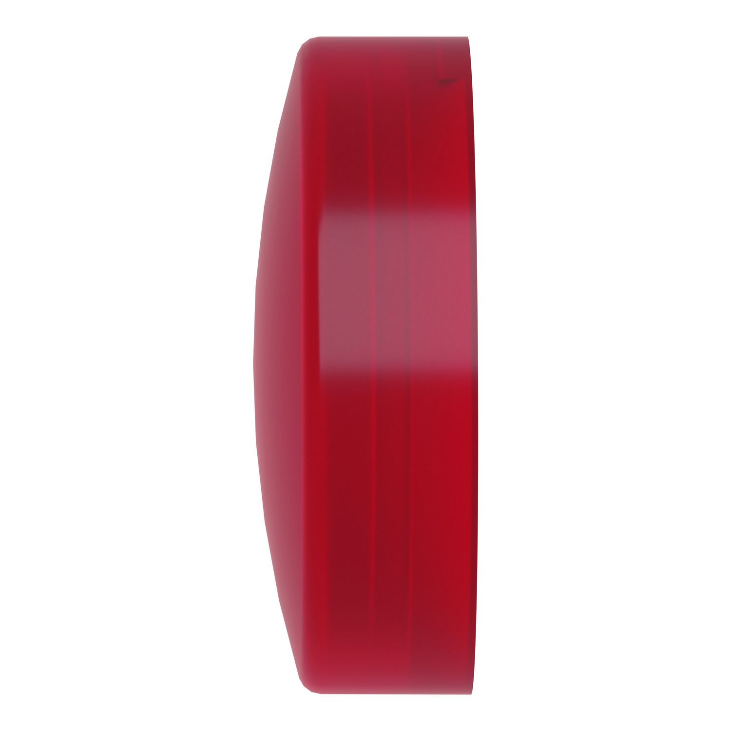 Picture of Head for pilot light, Harmony XB4, Harmony XB5, red, 22mm, universal LED, plain lens, unmarked