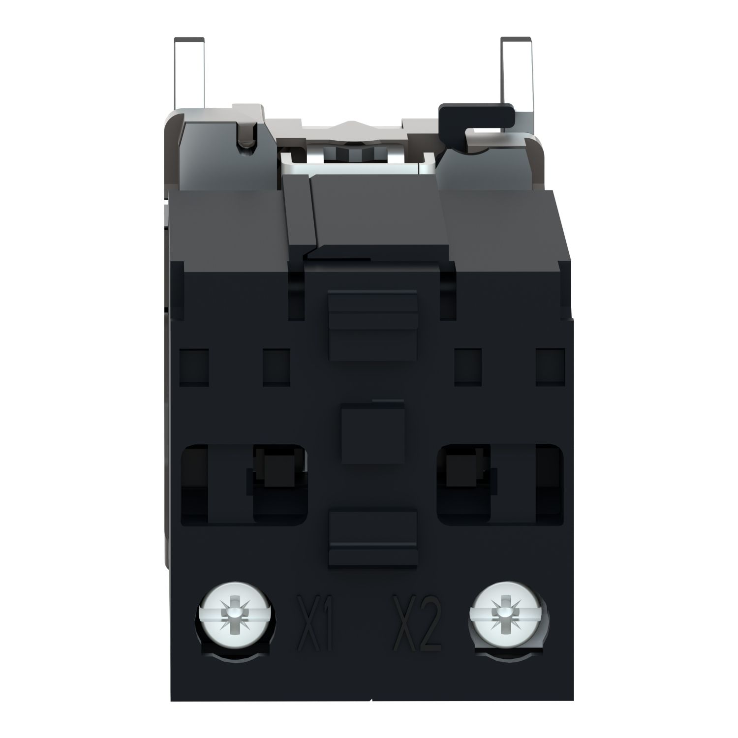Picture of Light block with body fixing collar, Harmony XB4, metal, with BA9s bulb, 110...120V AC