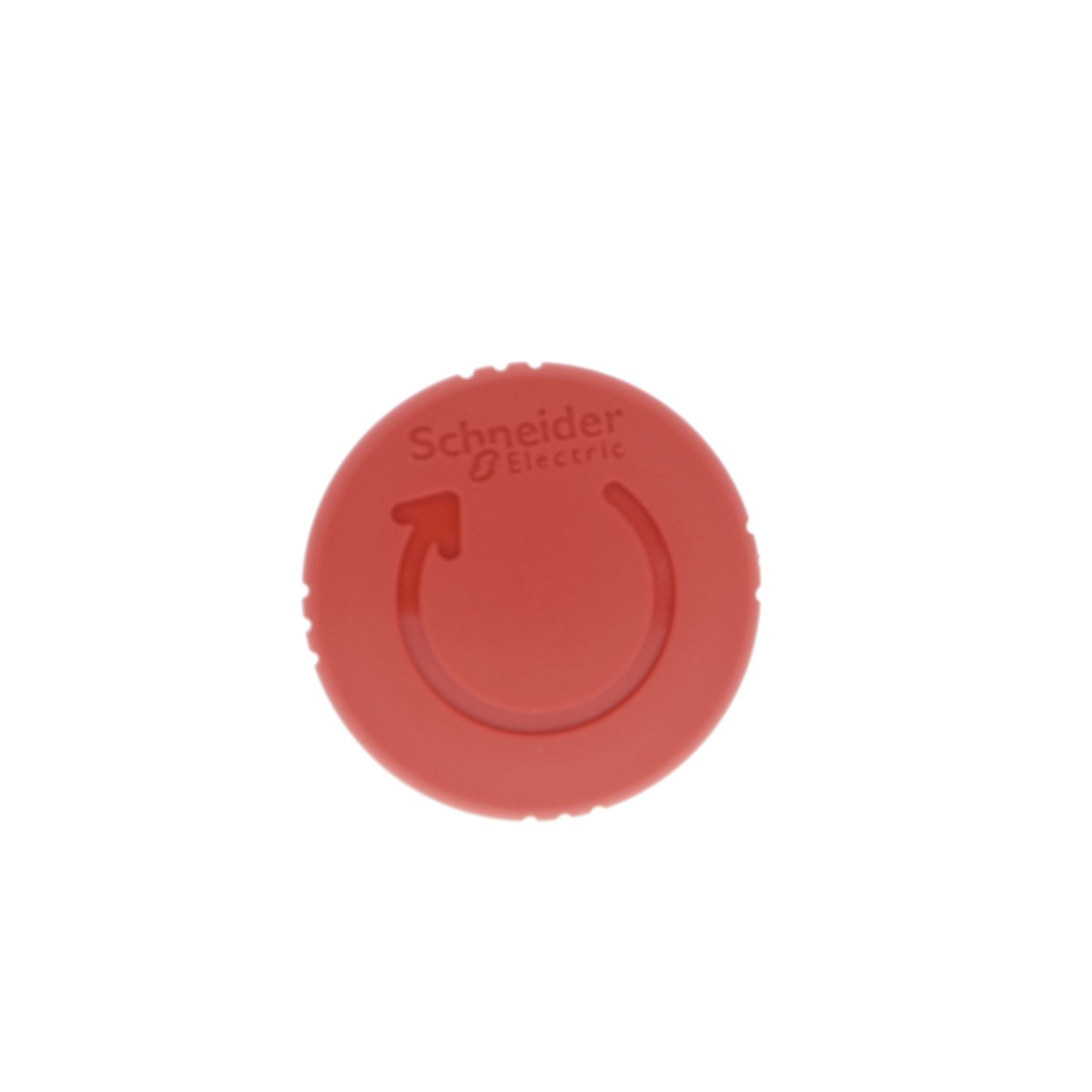 Picture of Emergency stop head, Harmony XB5, switching off, plastic, red mushroom 40mm, 22mm, trigger and latching turn to release