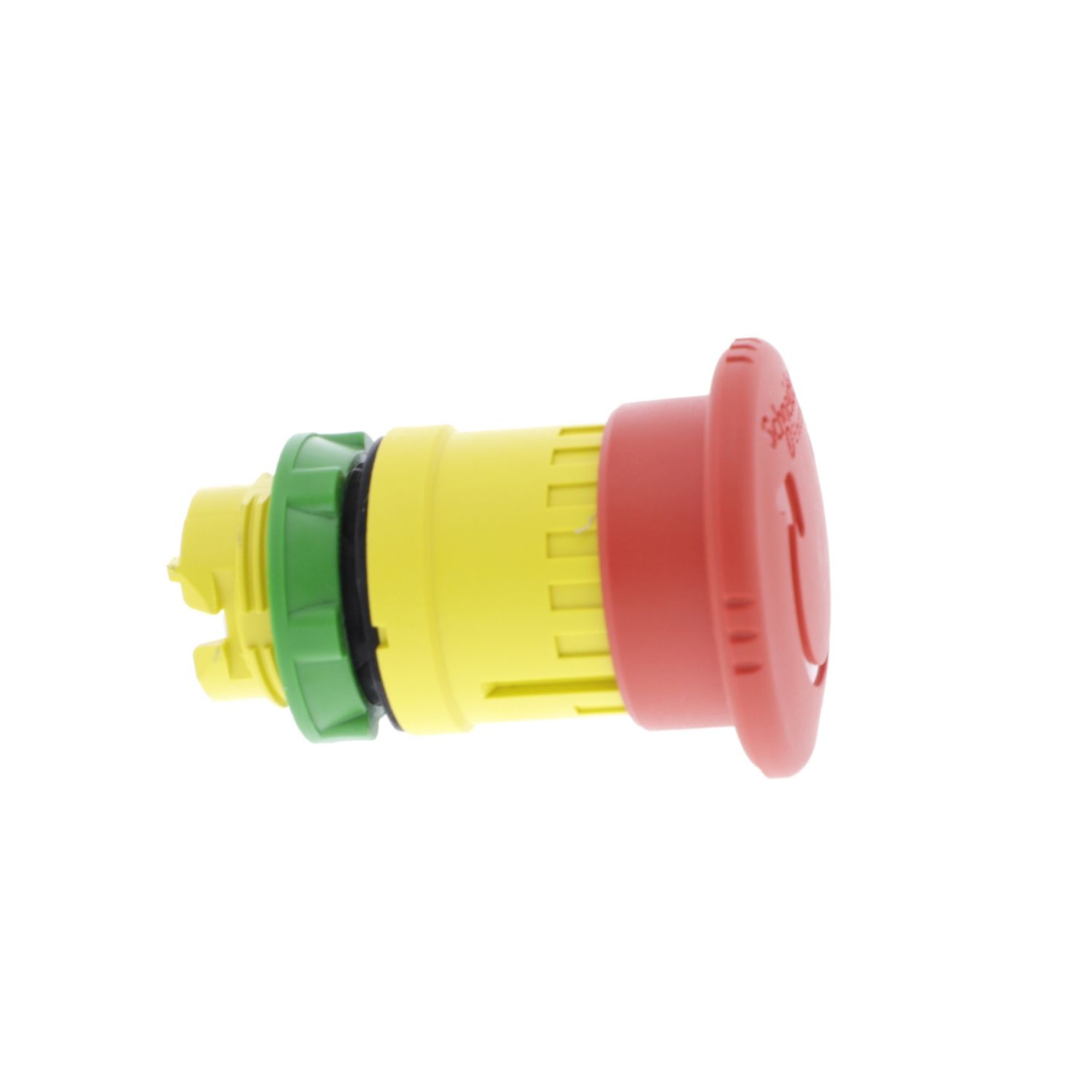 Picture of Emergency stop head, Harmony XB5, switching off, plastic, red mushroom 40mm, 22mm, trigger and latching turn to release