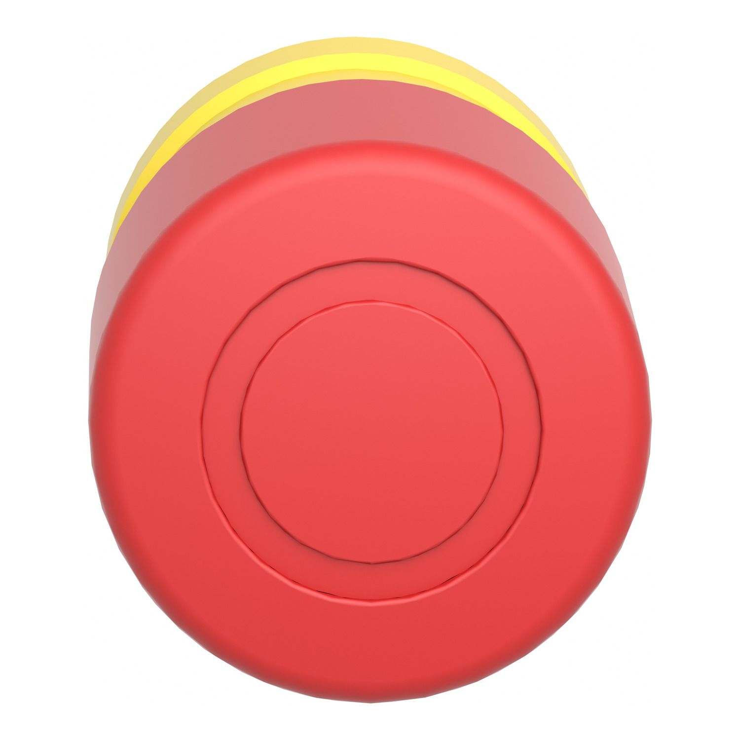 Picture of Emergency stop head switching off, Harmony XB5, plastic, red, mushroom 30mm, 22mm, trigger latching push pull