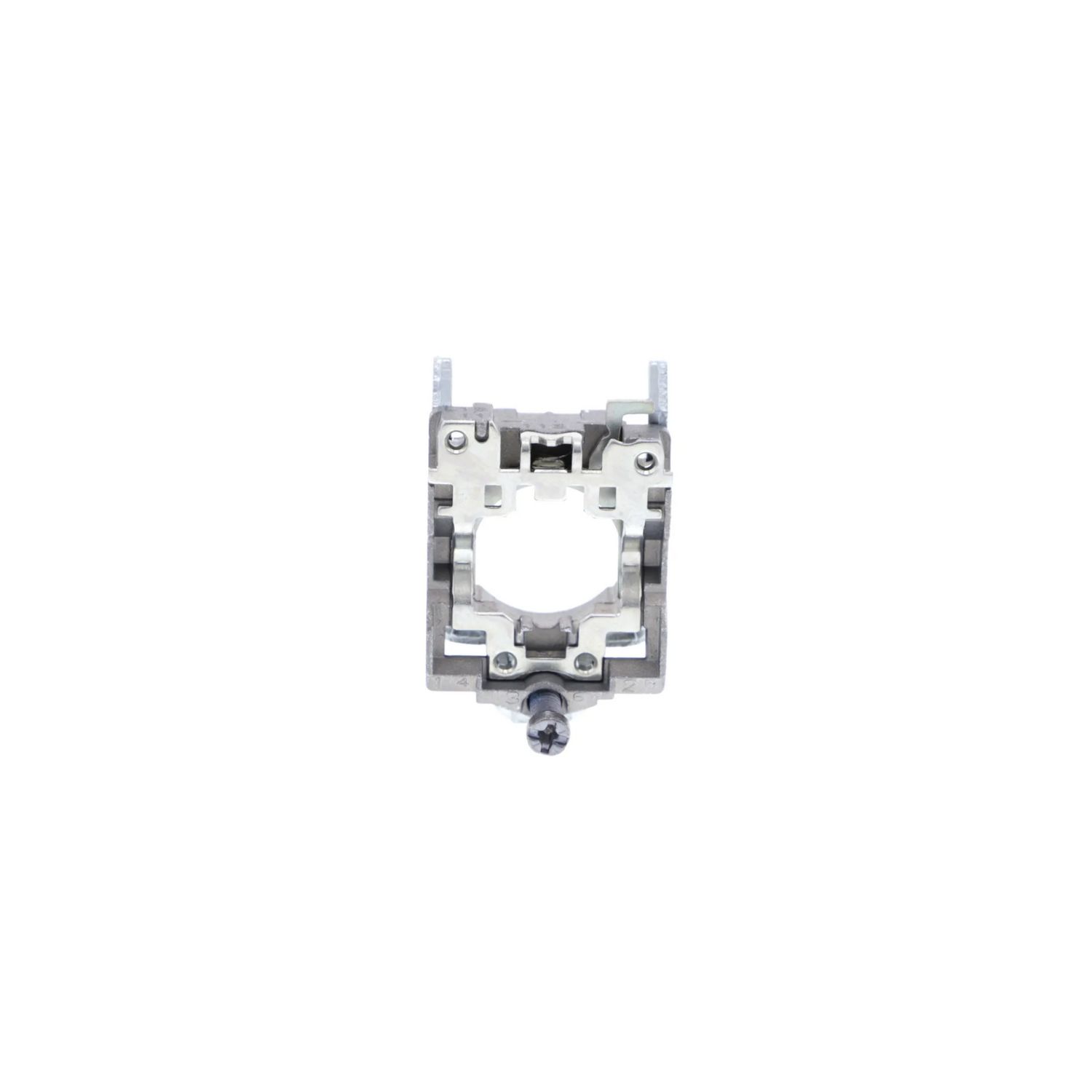 Picture of Body/fixing collar for electrical block, Harmony XB4, metal