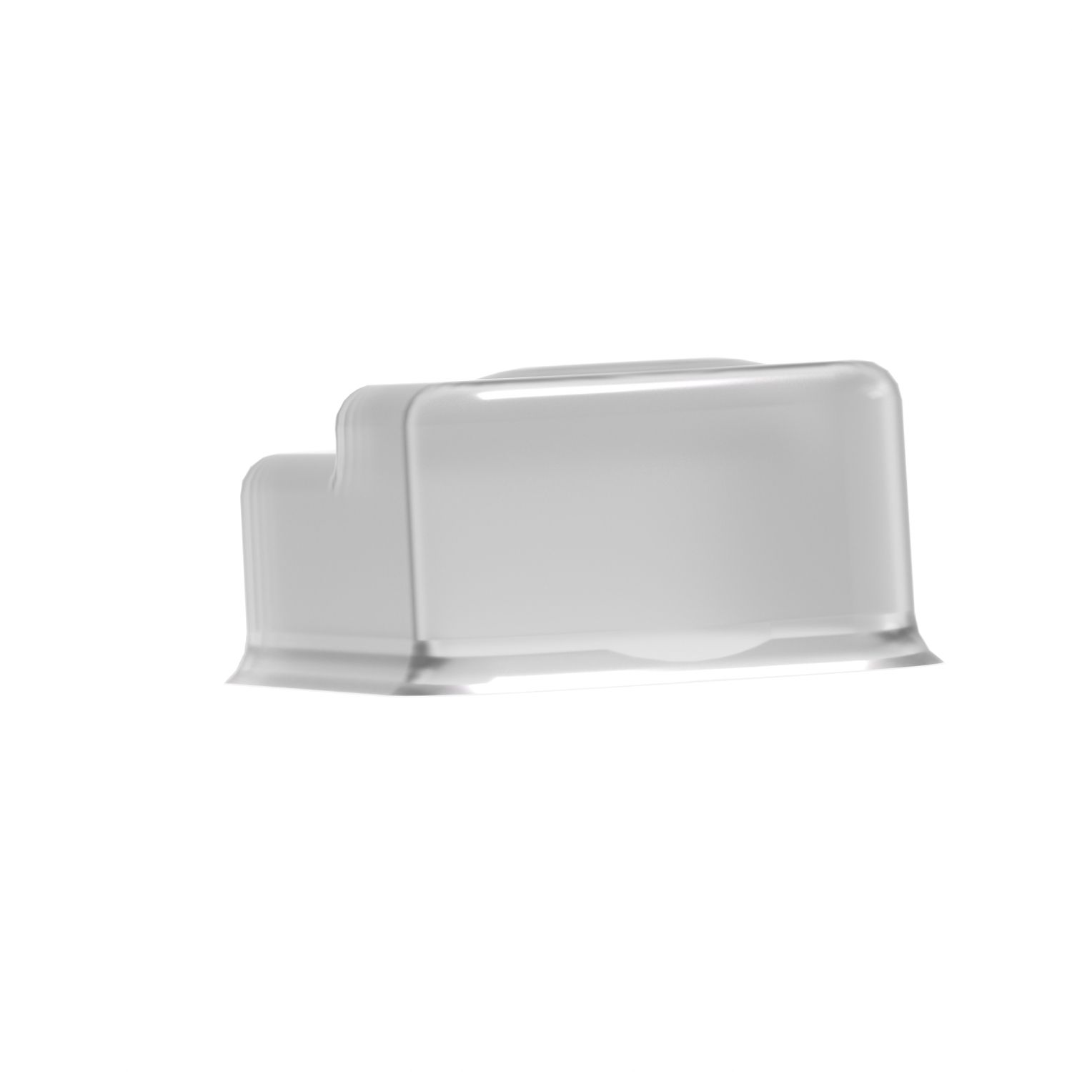 Picture of Silicone boot, Harmony XB4, for 22mm flush and projecting double headed push button, clear