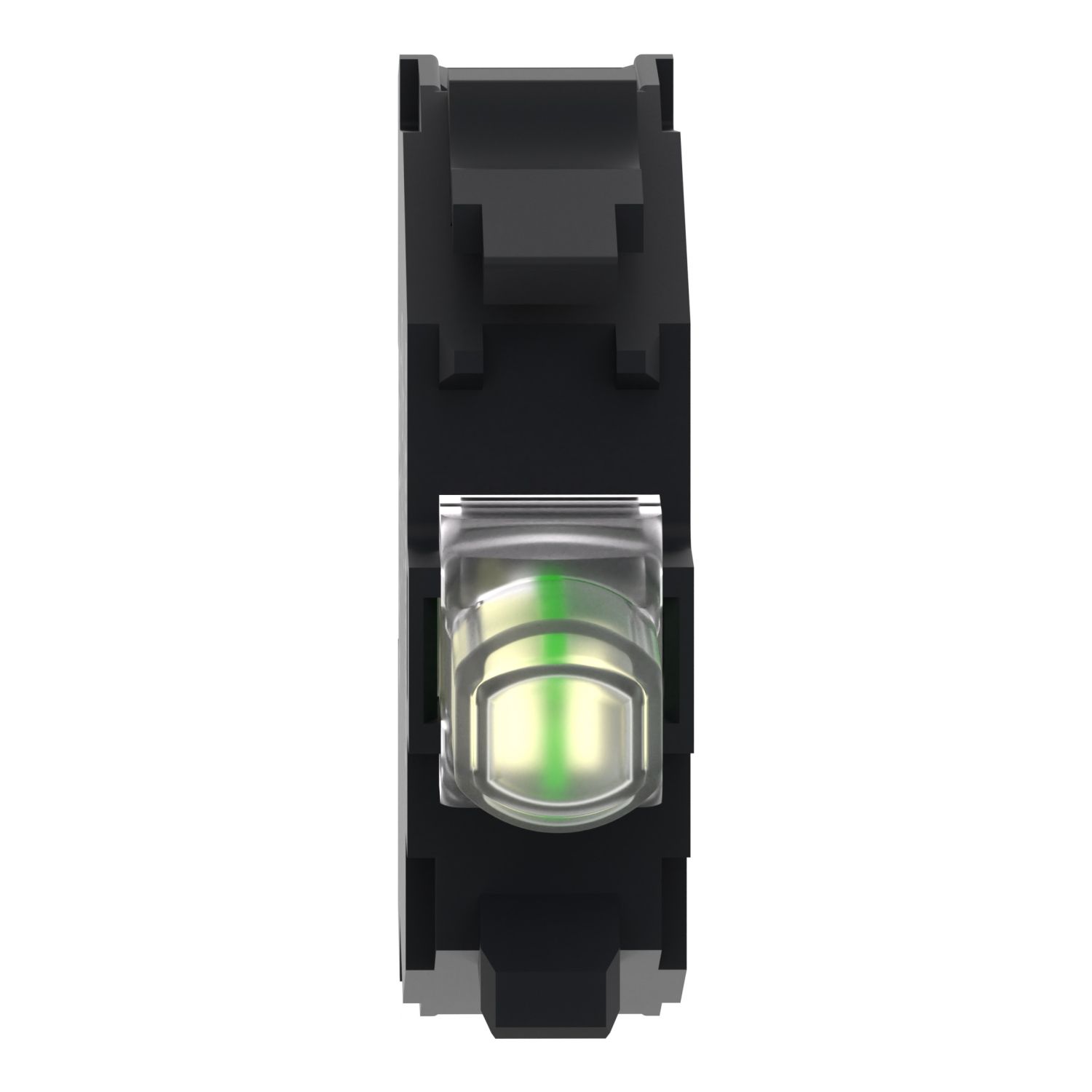 Picture of Light block, Harmony XB4 XB5, white, for head 22mm, universal LED, screw clamp terminals, 24V AC DC