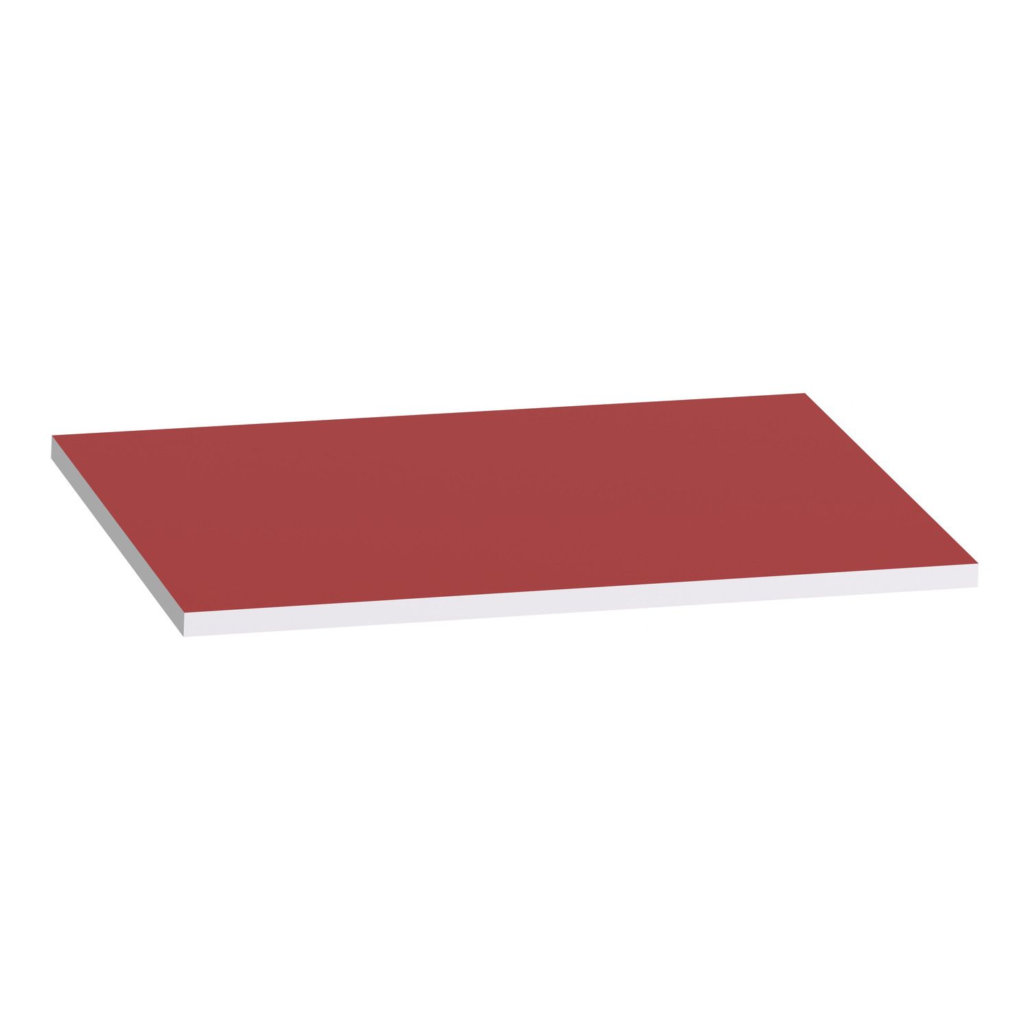 Picture of Unmarked legend 18x27mm for legend holder 30x50mm, Harmony XB4, 1 black side, 1 red side