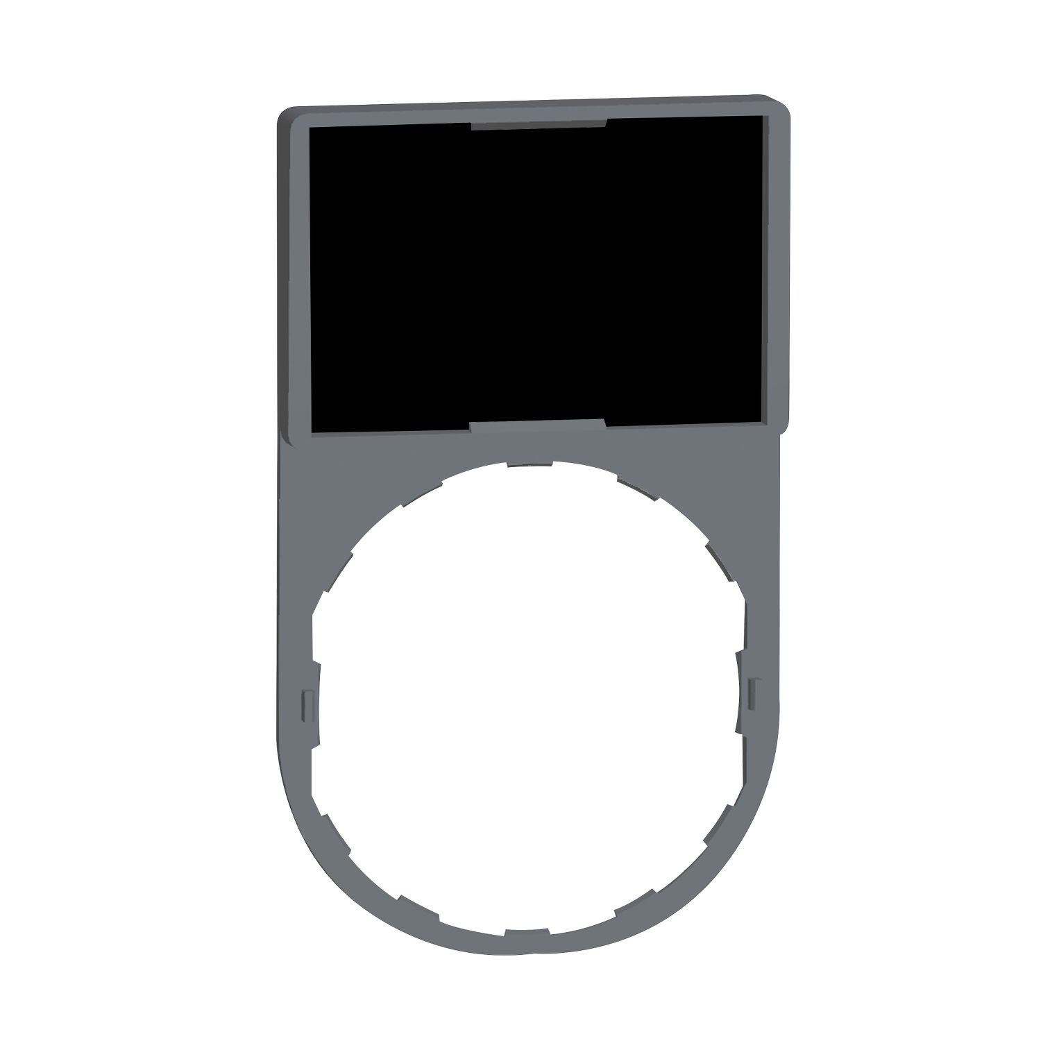 Picture of Legend holder 30x50mm, Harmony XB4, plastic, with legend 18x27mm, unmarked