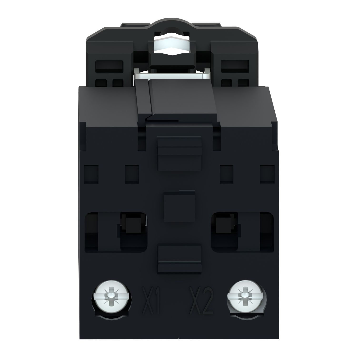 Picture of Light block with body fixing collar, Harmony XB5, plastic, with BA9s bulb, 110...120V AC