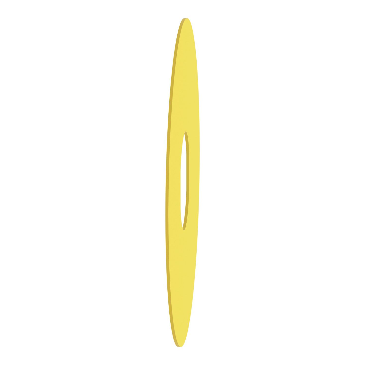 Picture of Marked legend, Harmony XB4, plastic, yellow, 90mm, for emergency stop, marked EMERGENCY STOP with logo ISO13851