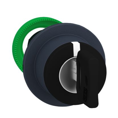 Picture of Head for key selector switch, Harmony XB5, flush mounted 455 3 pos return center