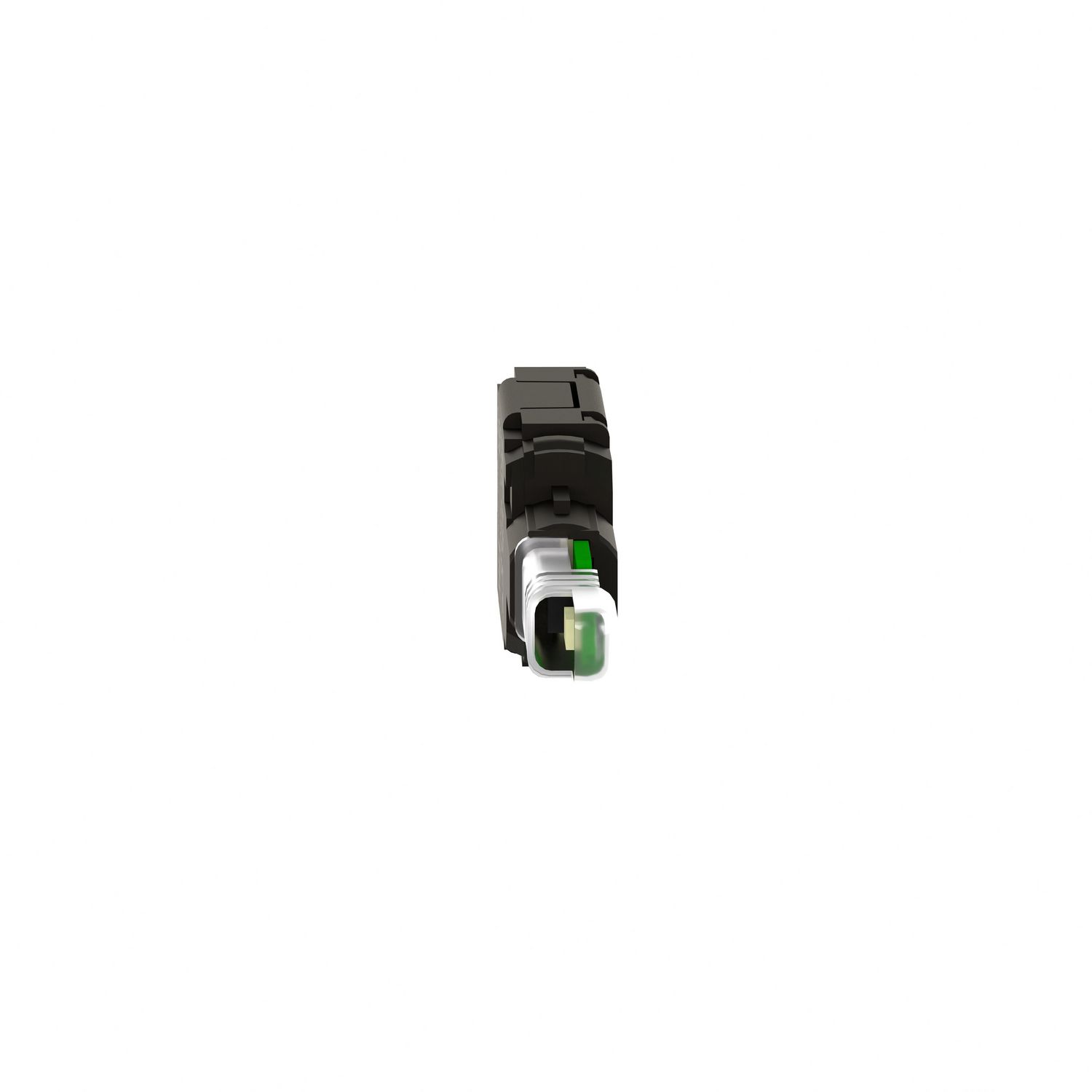 Picture of Complete body for pilot lights, Harmony XB6, red light block with body fixing collar with integral LED 12...24V
