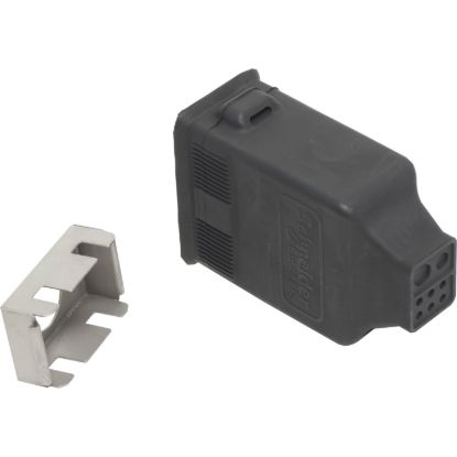 Picture of Protective boot, Harmony XB4, for contact blocks, plastic, black