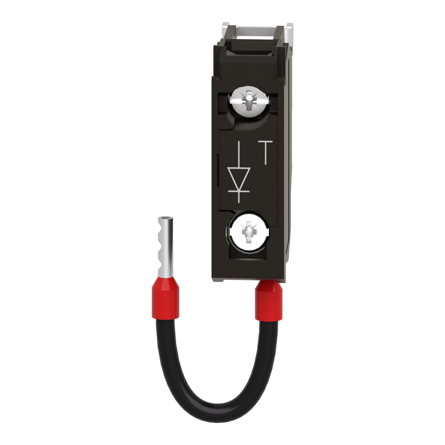 Picture of Single block for test light function, Harmony XB4, 12 and 24V AC DC, 24...120V AC DC