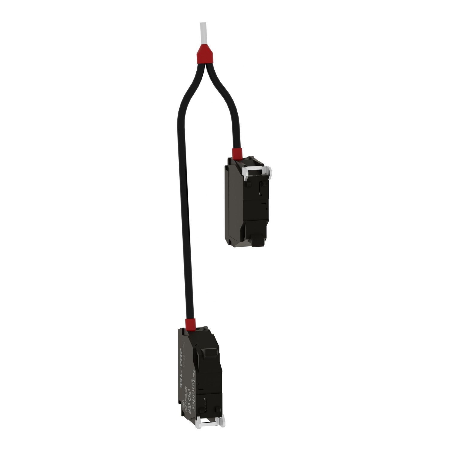Picture of Block for test light function with integral LED, Harmony XB4, double, 48...230V AC