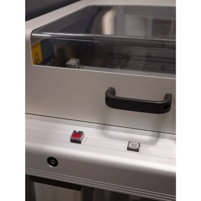 Picture of Complete body for push buttons or selector switches, Harmony XB6, single contact, with body fixing collar, faston connector, 2NO