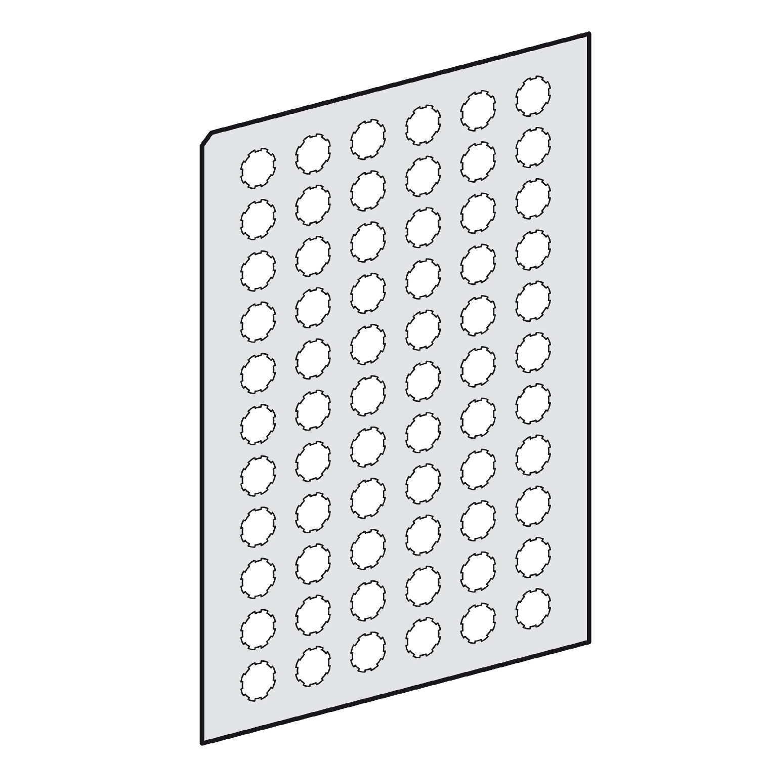 Picture of Harmony XB5, Harmony XB4, sheet of 66 self adhesive unmarked legends