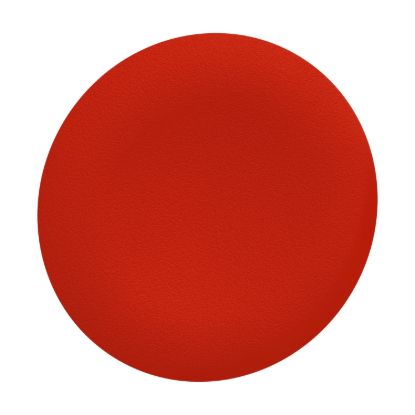 Picture of Antimicrobial plain cap, Harmony XB5, Harmony XB4, red, for flush mounted push button