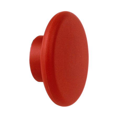 Picture of Mushroom button, Harmony 9001K, Harmony 9001SK, screw-on plastic, red, 57mm, for push-button