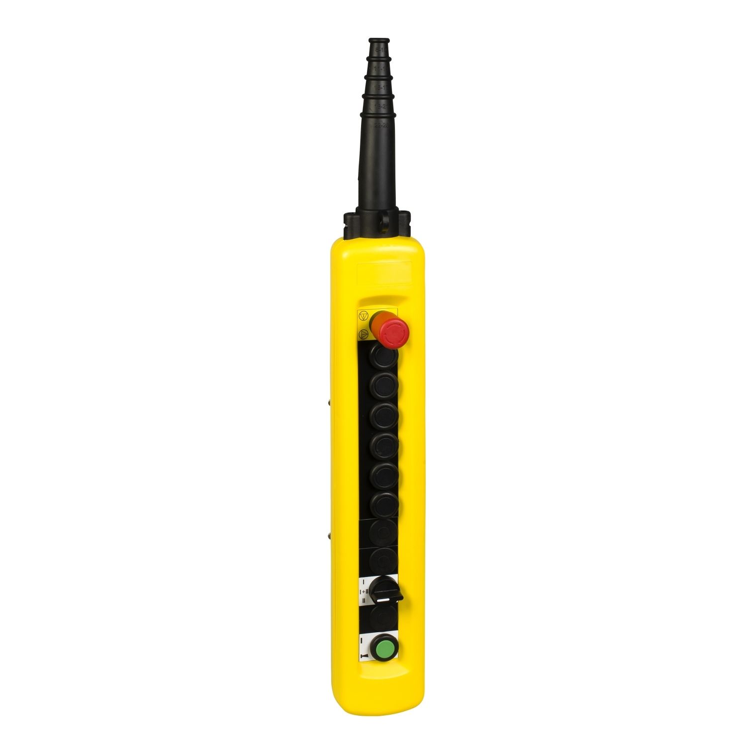 Picture of pendant station PBX - 12 holes - color yellow