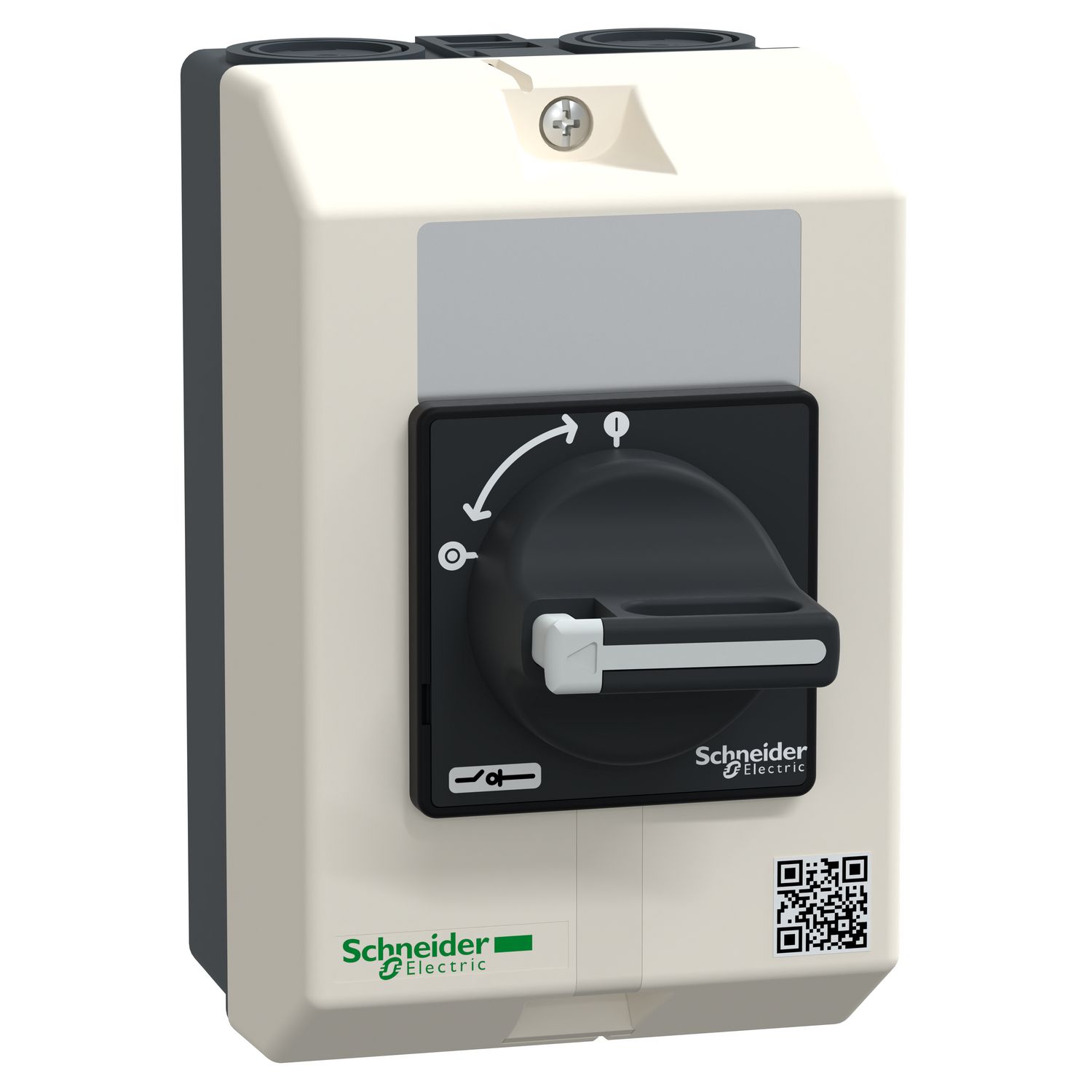 Picture of Empty enclosure,TeSys Control,black padlockable handle and black front plate,IP65,for V02-V2