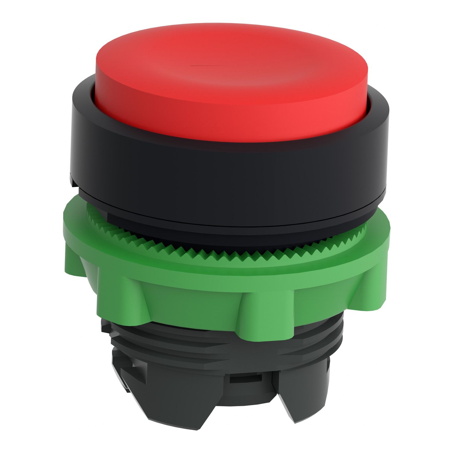 Picture of Push button head, Harmony XB5, plastic, projecting, red, 22mm, spring return, unmarked