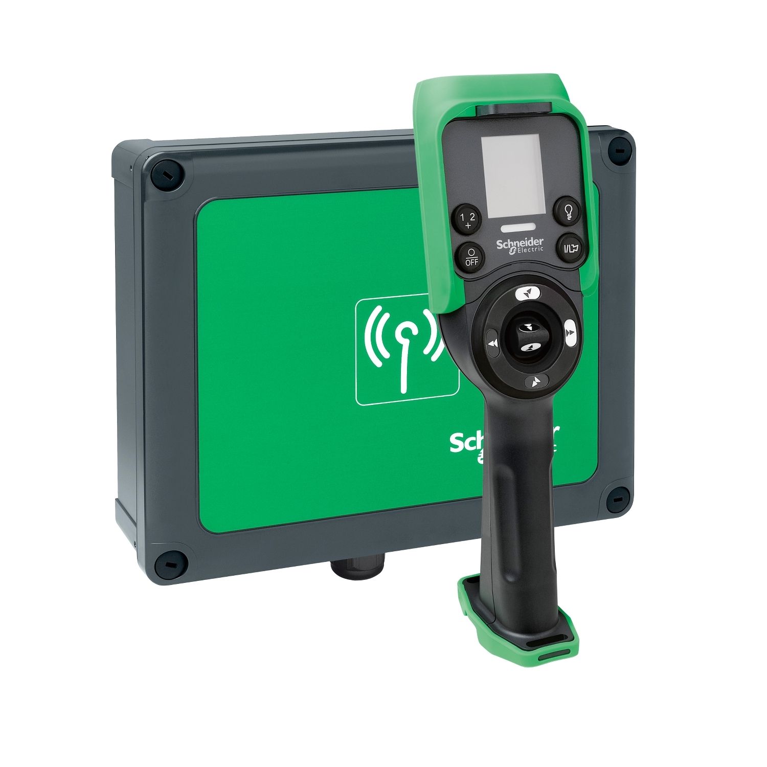 Picture of Control station, Harmony eXLhoist, standard, remote ZART8D with base ZARB18W