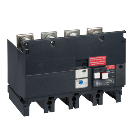 Picture of insulation monitoring module, ComPact NSX 400/630, 200 VAC to 440 VAC 50/60 Hz, 0.1 A to 1 A, 4 poles