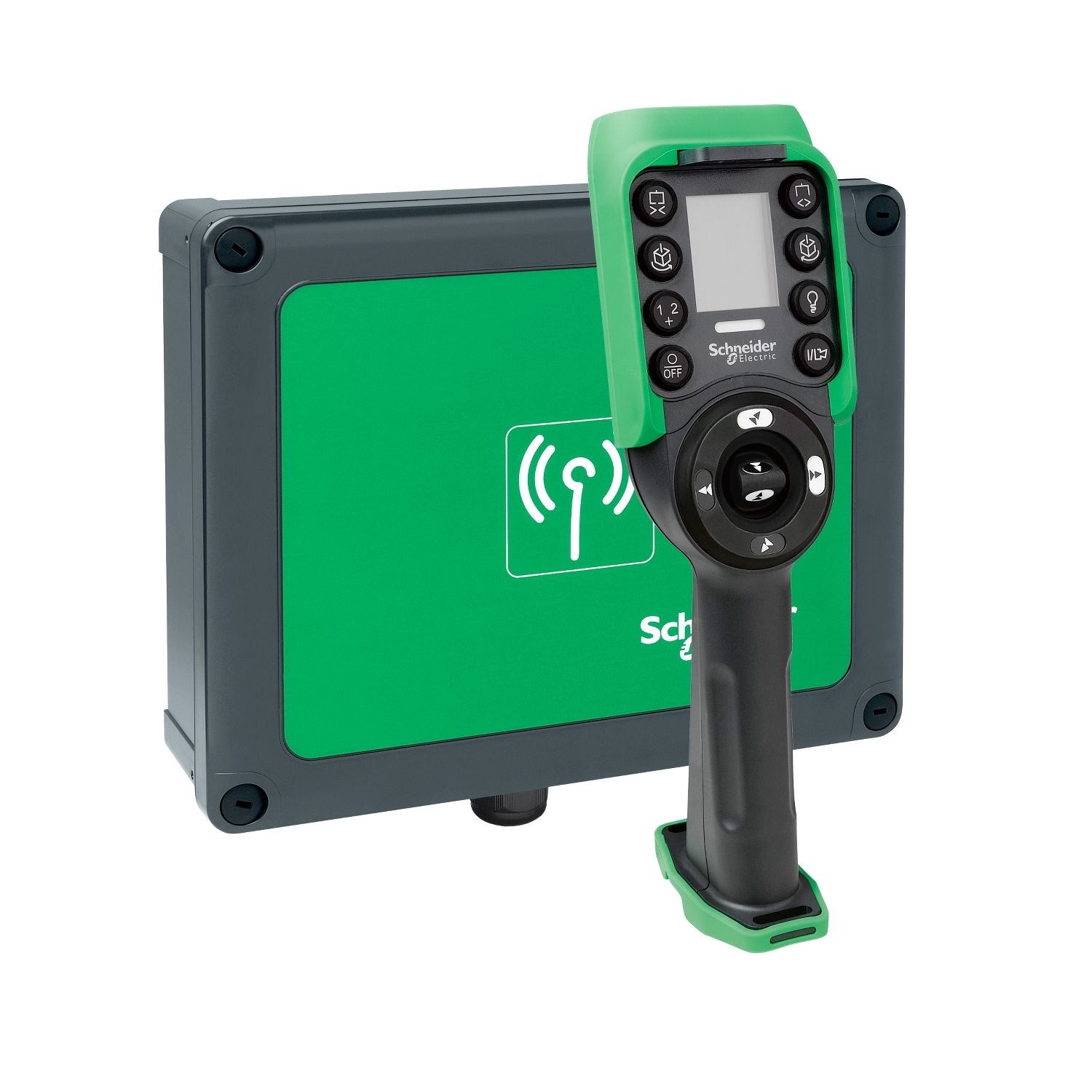 Picture of Control station, Harmony eXLhoist, standard, Remote ZART12D with base ZARB18W