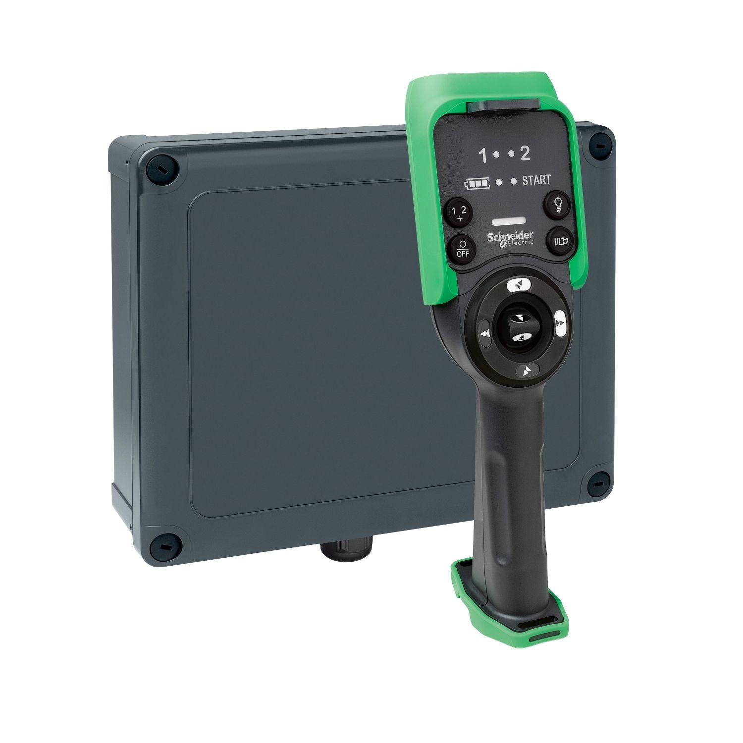 Picture of Control station, Harmony eXLhoist, standard, Remote ZART8L with base ZARB12W