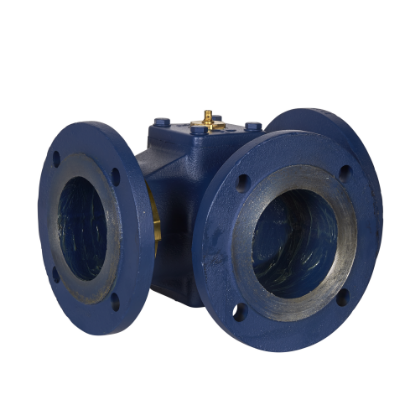 Picture of MBF 3-Way Flanged Shoe Valve, 3" (DN80) Kvs 83.