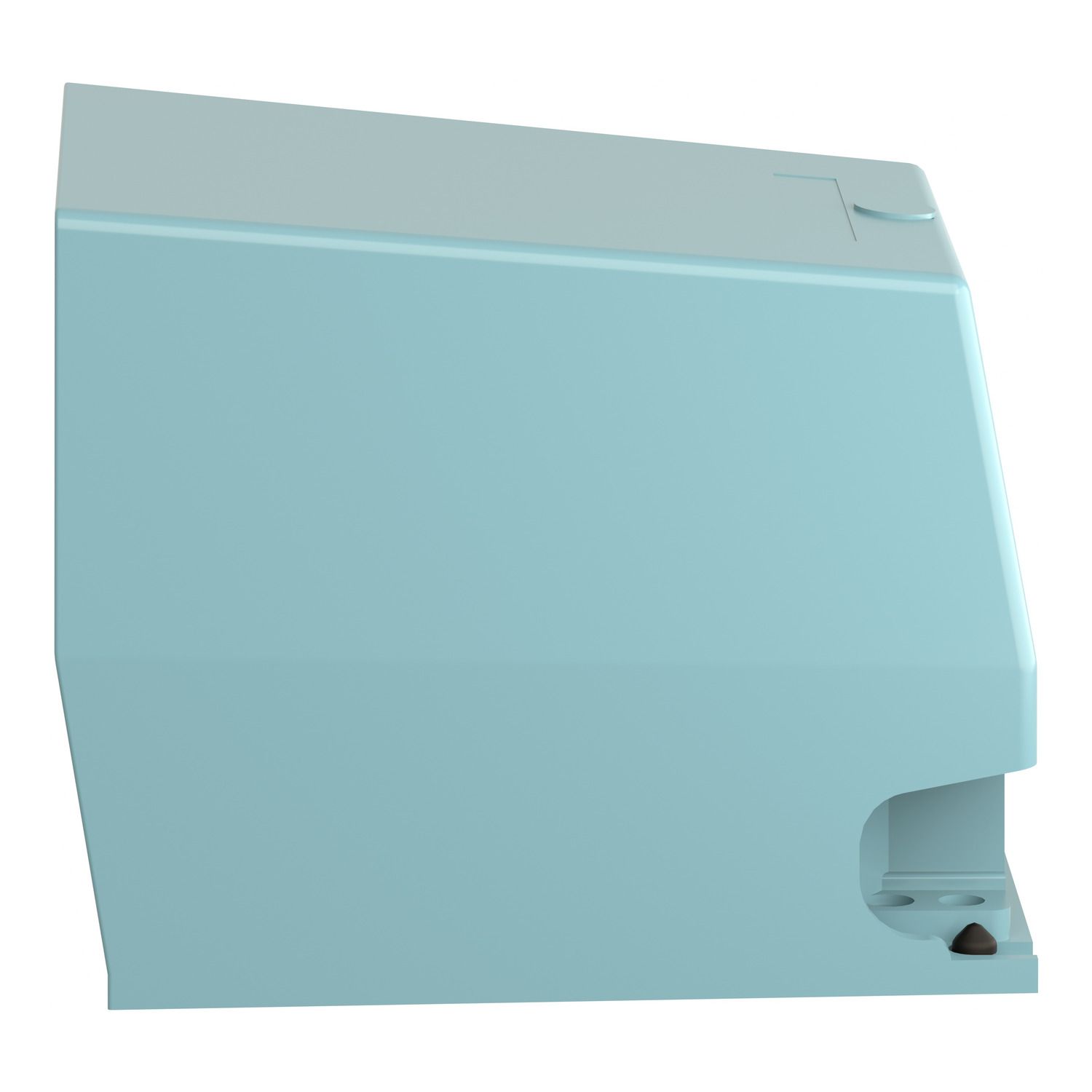Picture of Single foot switch, Harmony XPE, metal, blue, with cover, 2 steps, 2 contacts 1NC+NO, IP66