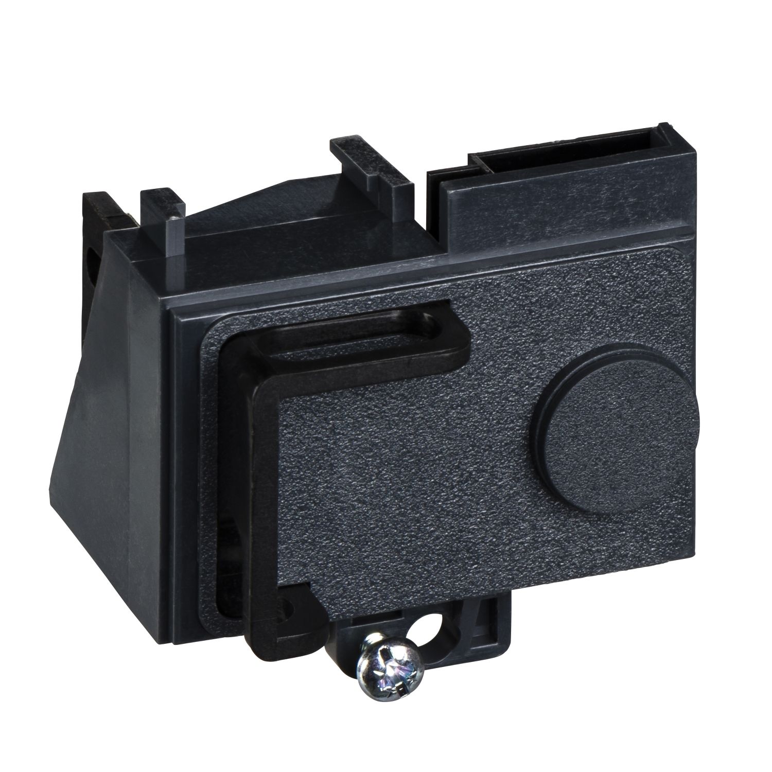 Picture of Locking device, MasterPact MTZ1 fixed/drawout, OFF position locking, VCPO, padlocks and BPFE support, spare part