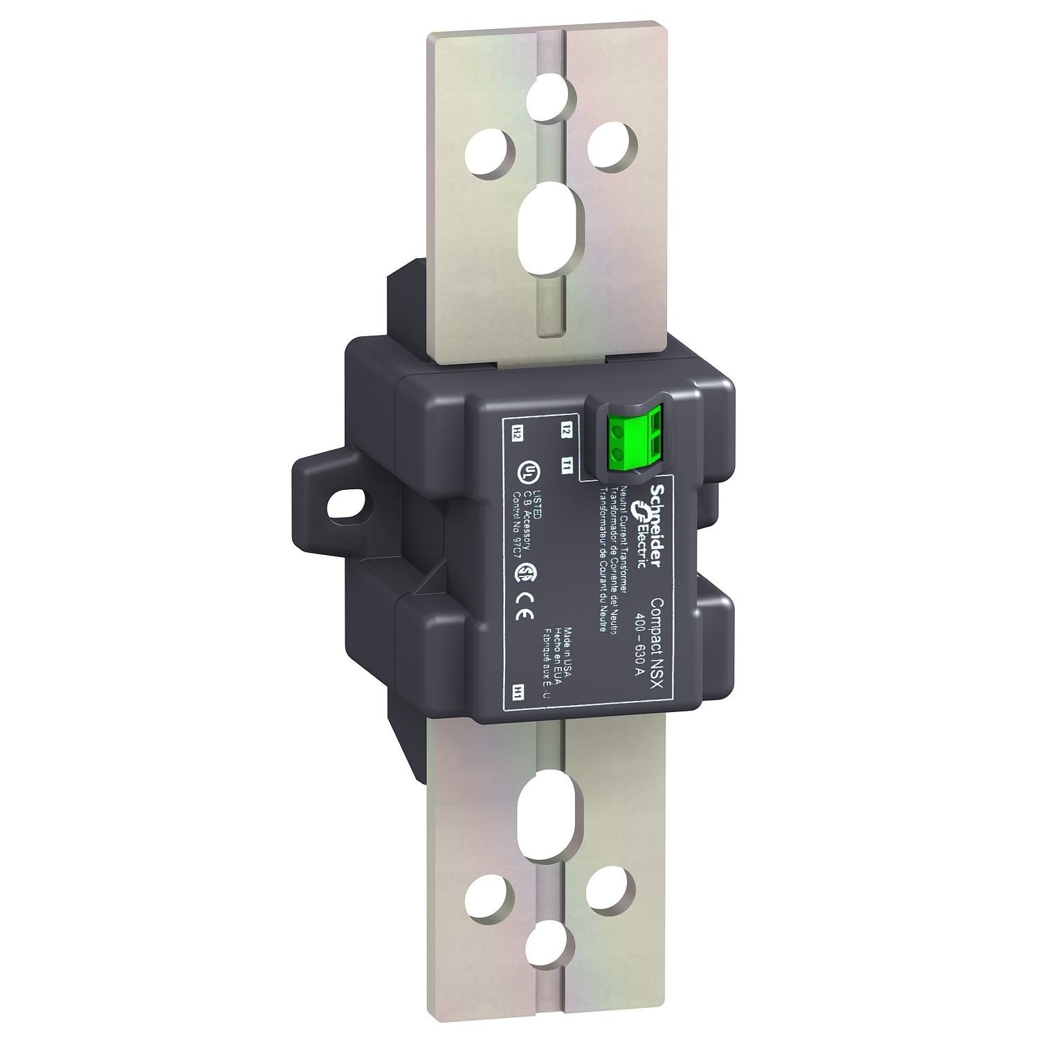 Picture of external neutral current transformer, ComPact NSX400/630, 400A to 630A, 3P breakers with Micrologic 5/6 trip unit