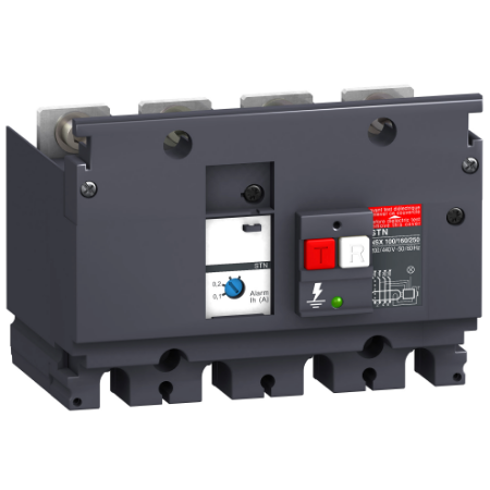 Picture of insulation monitoring module, ComPact NSX 100/160/250, 200 VAC to 440 VAC 50/60 Hz, 0.1 A to 1 A, 4 poles