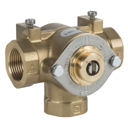 Picture of MB 3-Way threaded Shoe valve, 1-1/2" (Rp 1-1/2) Kvs 21