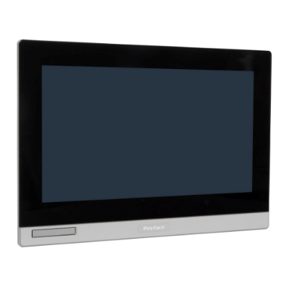 Picture of 15W touch panel display, FWXGA, PCAP, Modular, Front USB, 12-24VDC