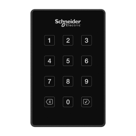 Picture of Security Expert smartcard reader, 13.56MHz/125KHz, PIN and keypad, wall plate